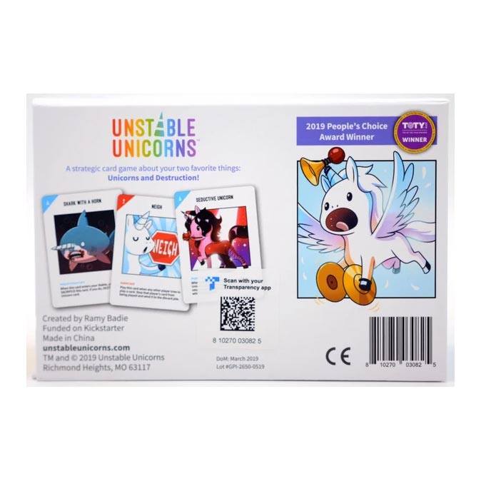 Unstable Games Unstable Unicorns Game | Koop.co.nz