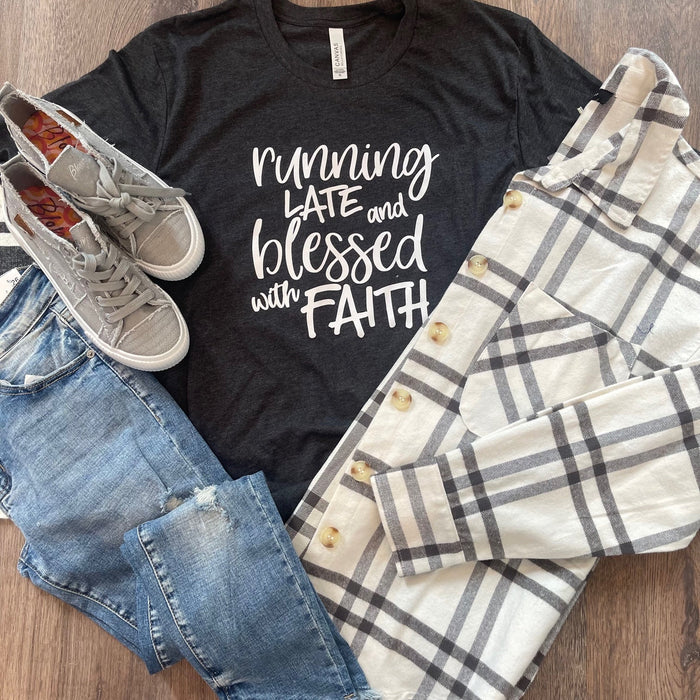 Wholesale Blessed With Faith Tee