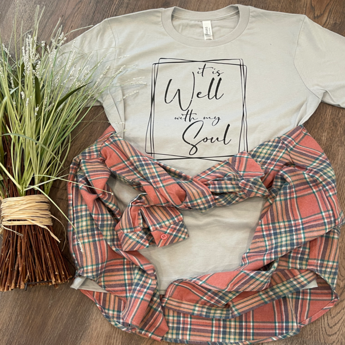 Wholesale It Is Well With My Soul Tee