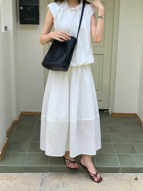 Woven Walker Microfiber Leather Bag