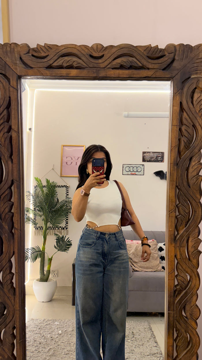10 cute top 28-32 bust (diamond waist work)