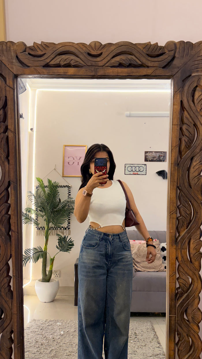 10 cute top 28-32 bust (diamond waist work)