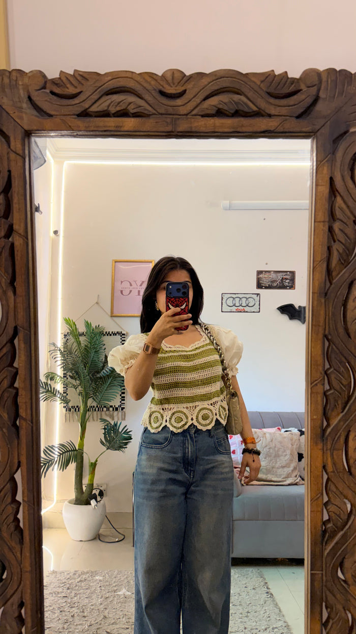 103 Cute Retro Top 32-35 bust