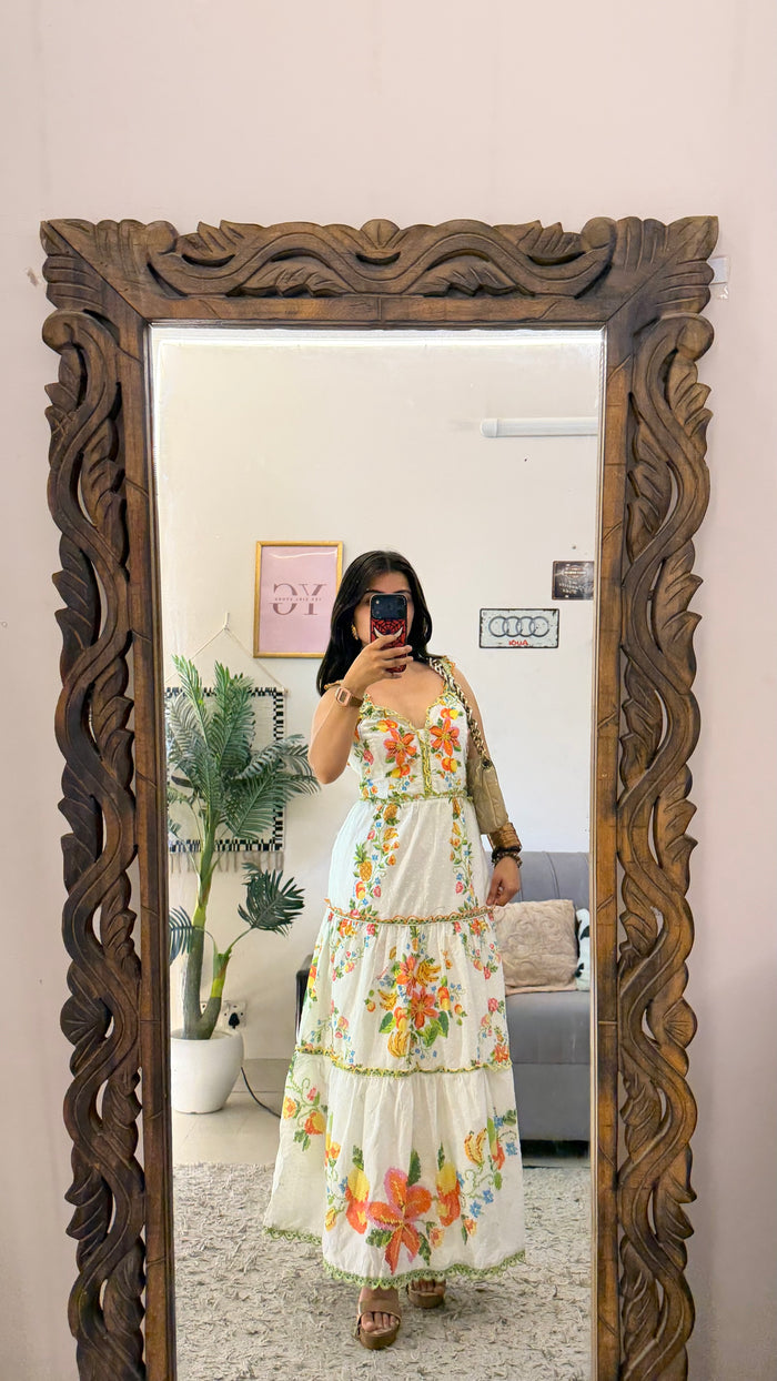 105 Elegant Summer Dress bust34/49L