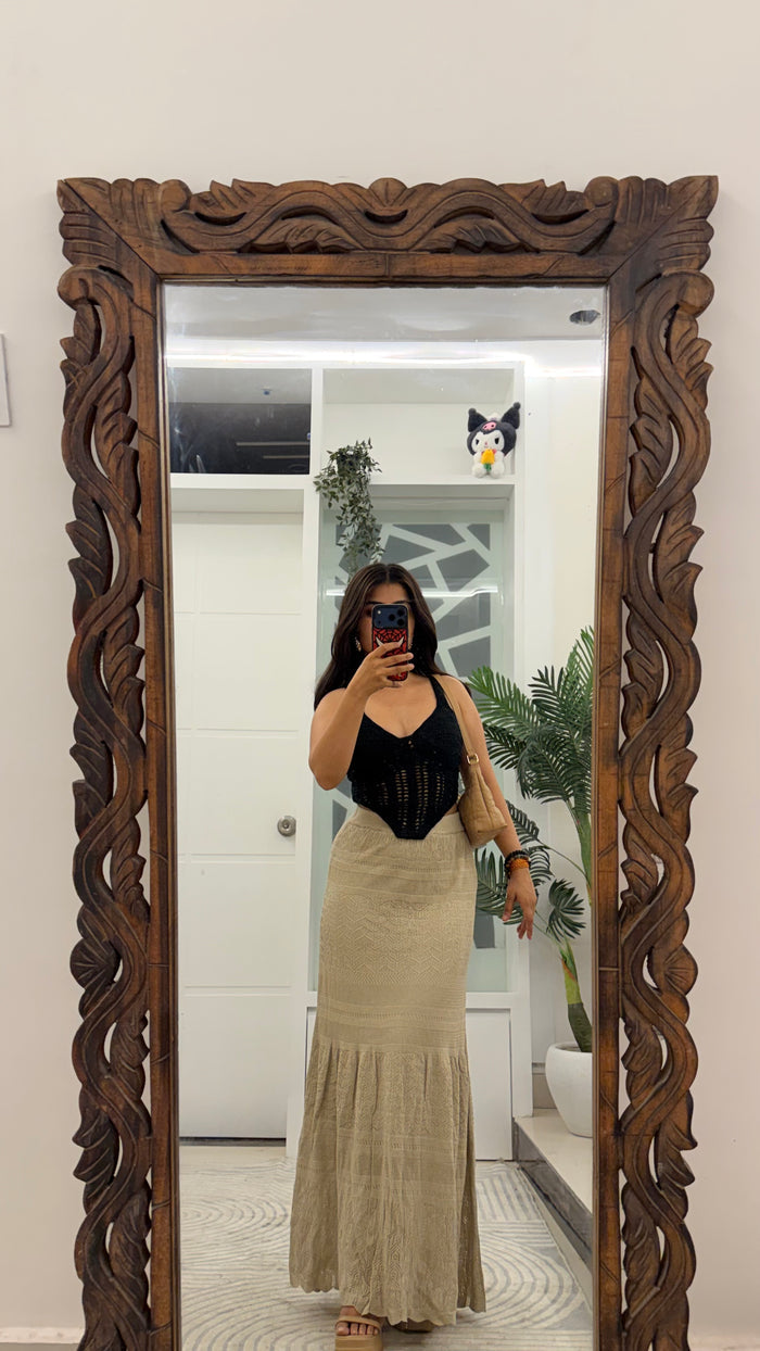 11 Crochet Skirt 26-32 waist/l: 39