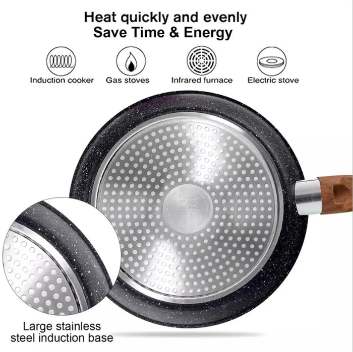 12 Pieces Pots And Pans Set