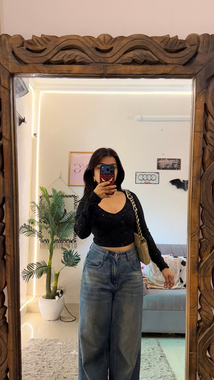 123 cute top ( with sparkle ) 28-32 bust
