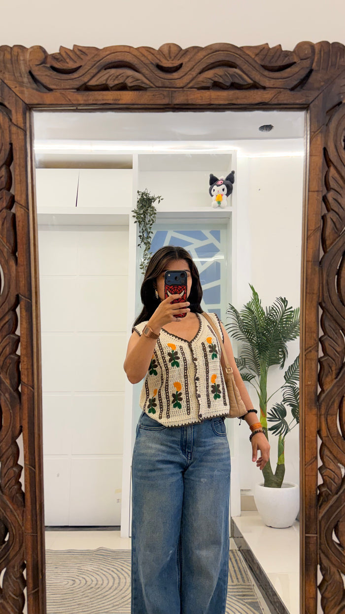125 cute summer top 30-34 bust