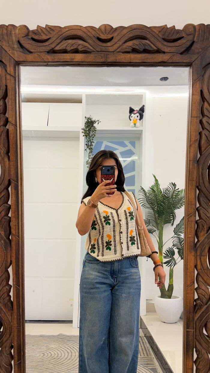 125 cute summer top 30-34 bust