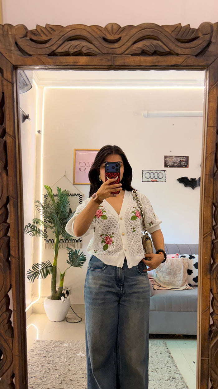129 Vintage Top 32-35 bust