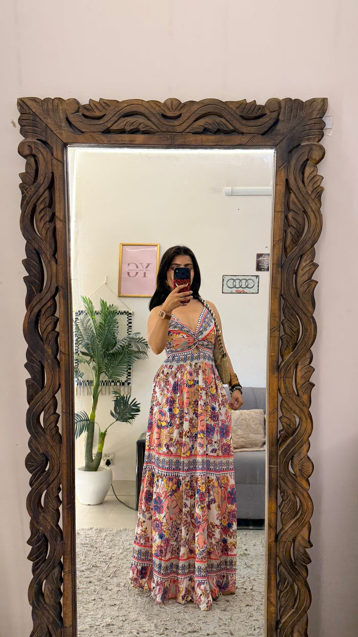 133 Classy summer dress bust28-32/52L