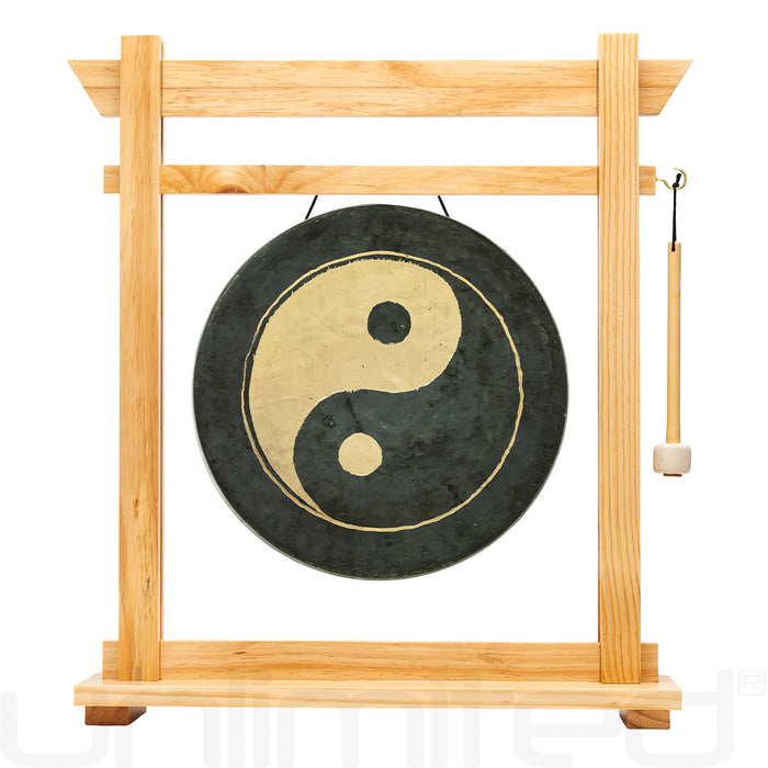 14" to 18" Taoist Moonlight Gongs on Stands