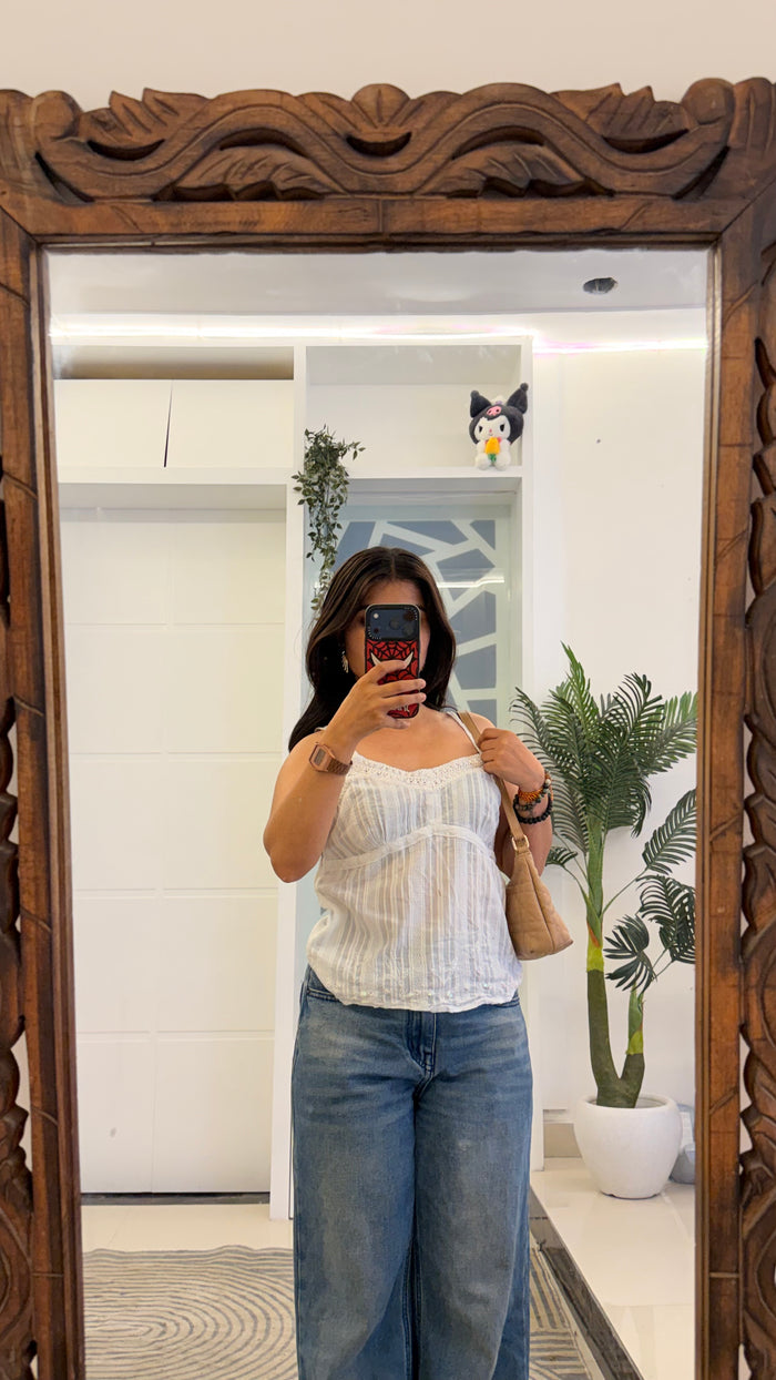 141 cute summer top 30-32 bust