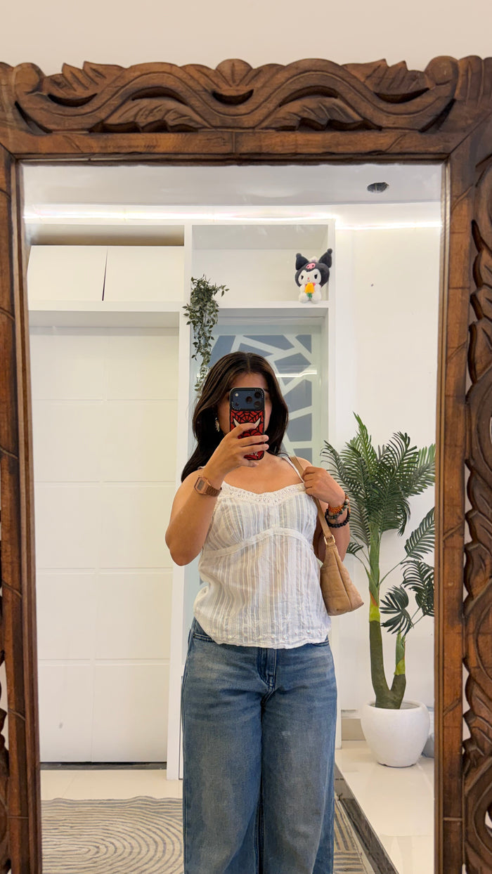 141 cute summer top 30-32 bust