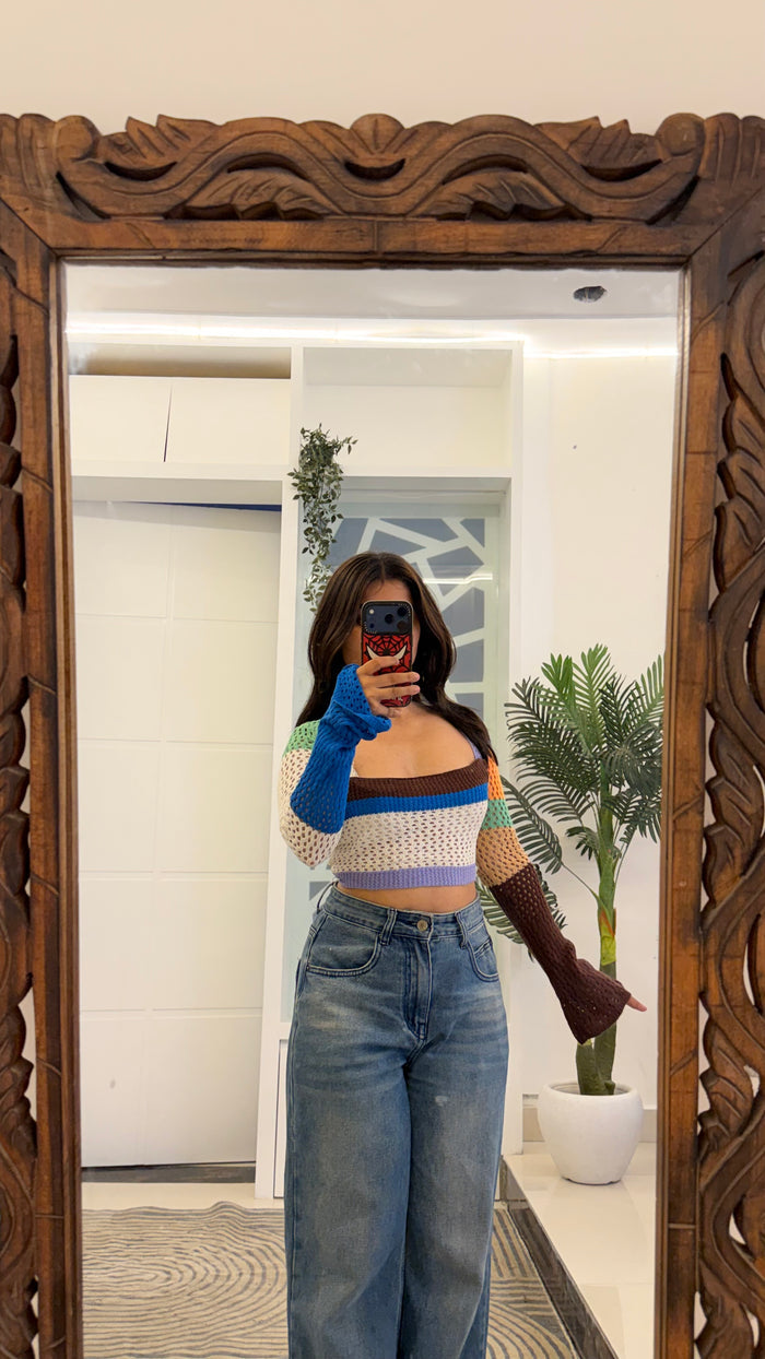 155 cute summer top 34-36 bust