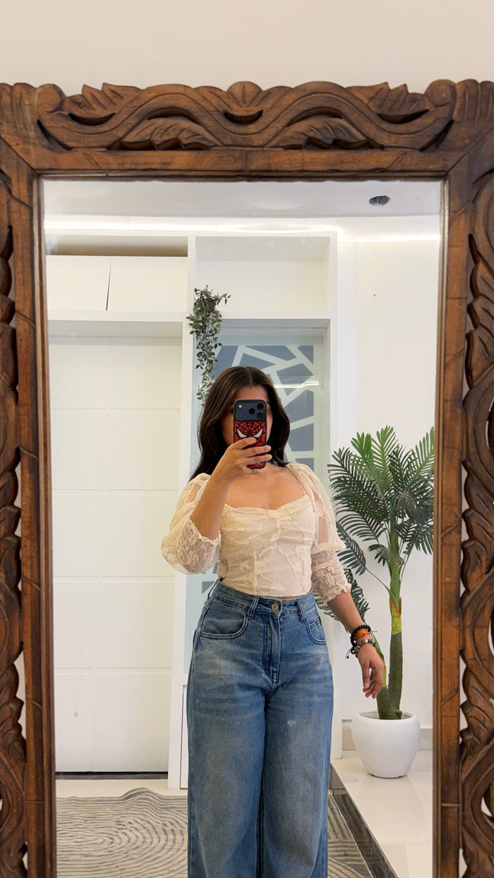 159 cute summer top 28-34 bust