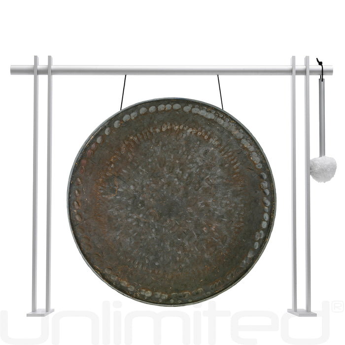 16" Chinese Gongs on the Pretty Planar Gong Stand