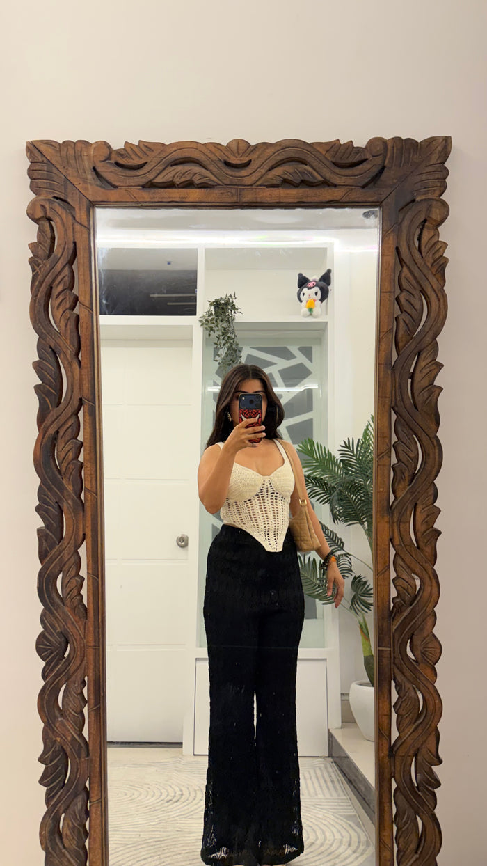 16 Crochet pants 28-32 waist/l: 39