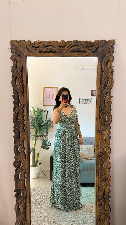 161 classy summer dress bust32-36/53L