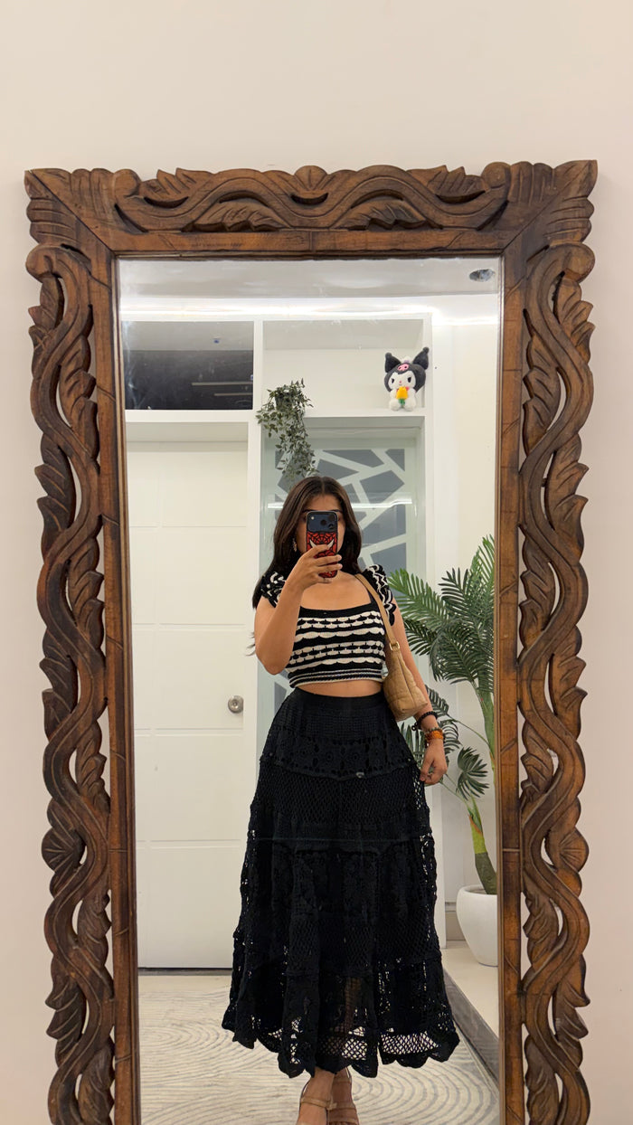 18 Crochet Skirt 26-28 waist/l: 30
