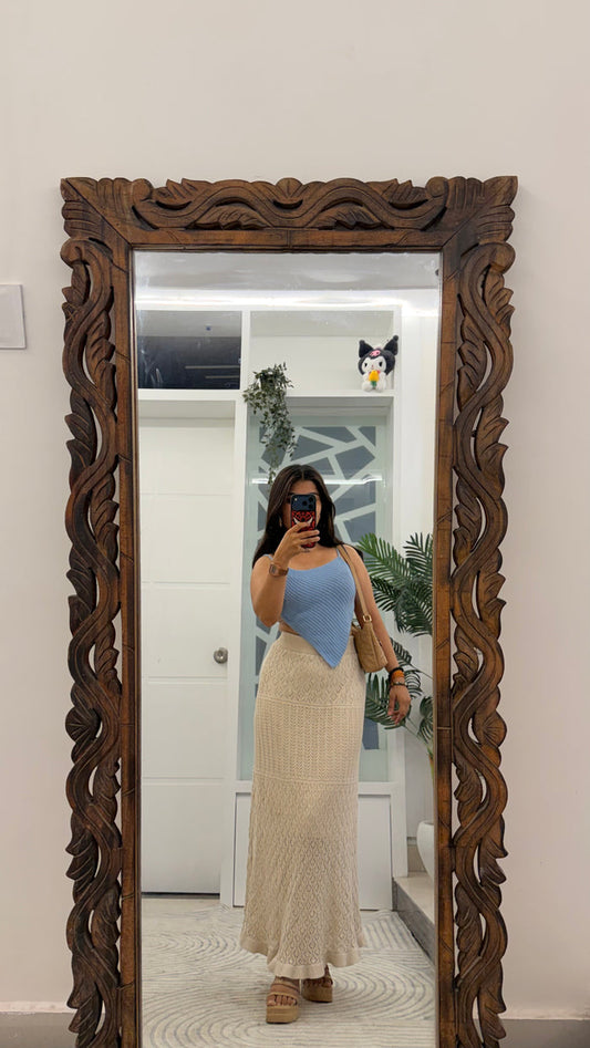 19 Crochet Skirt 26-32 waist/l: 37