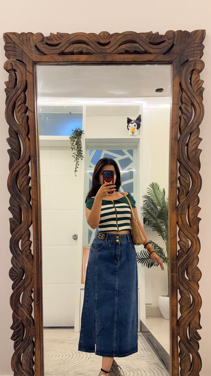 2 Pinterest Denim Skirt 31 waist/l:30