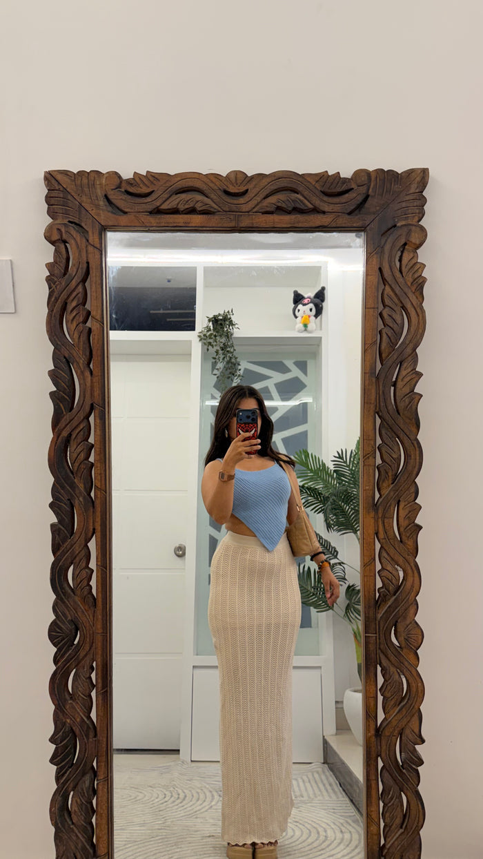 20 Classy Crochet Skirt 24-28 waist/l: 39