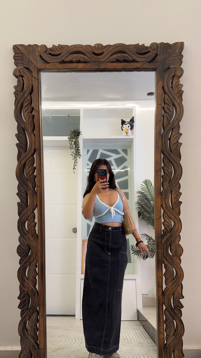 20 Pinterest Denim Skirt28 waist/l:35