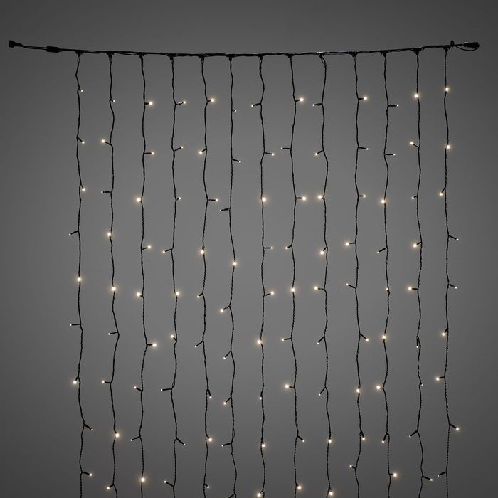 208 LED Warm White Curtain Light