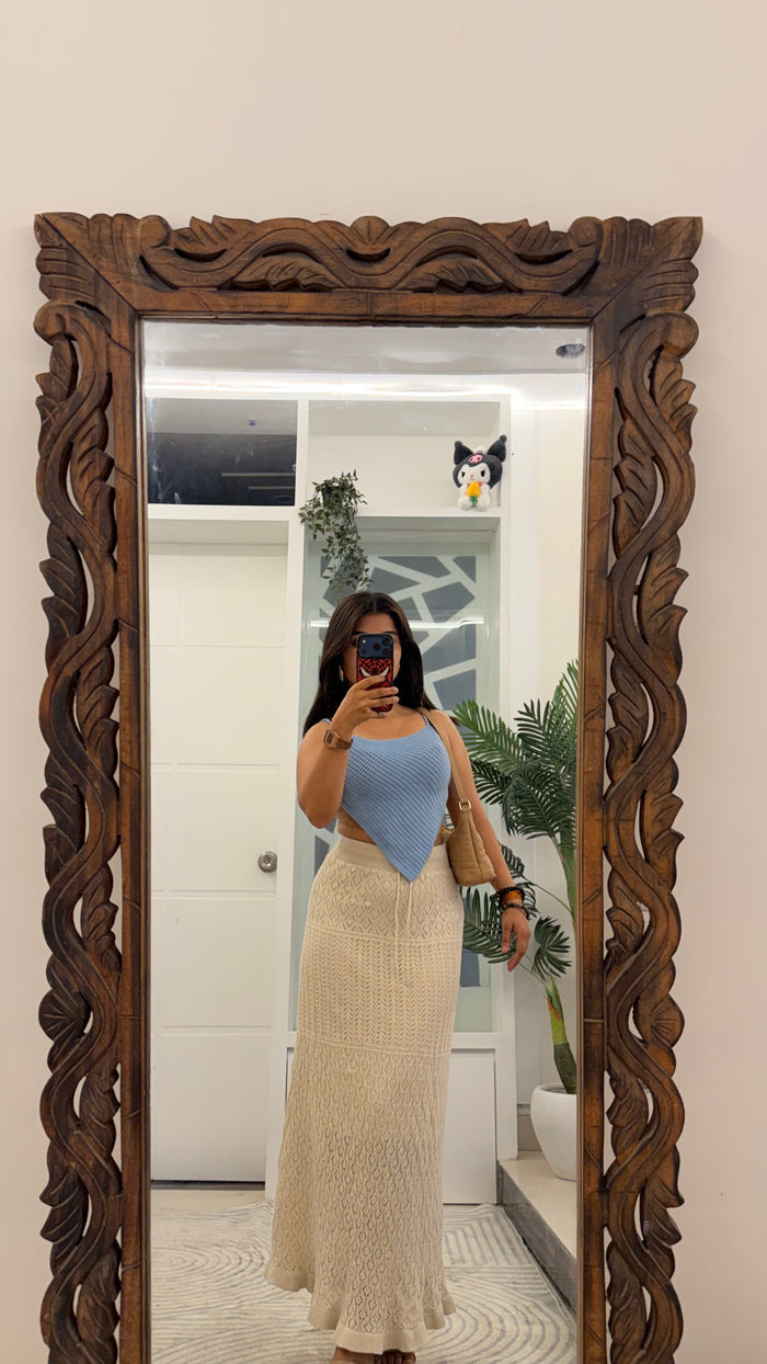 21 classy crochet skirt 26-31 waist/l: 38