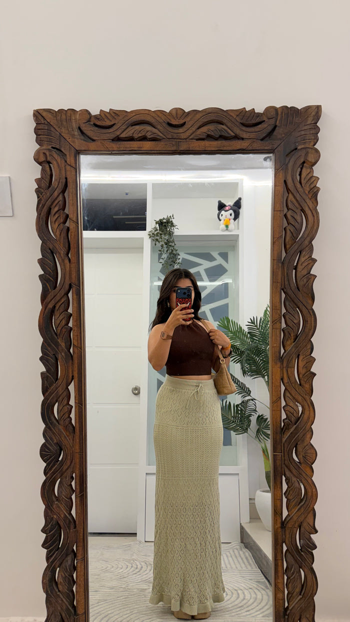 25 Classy Crochet Skirt 27-32 waist/l: 36