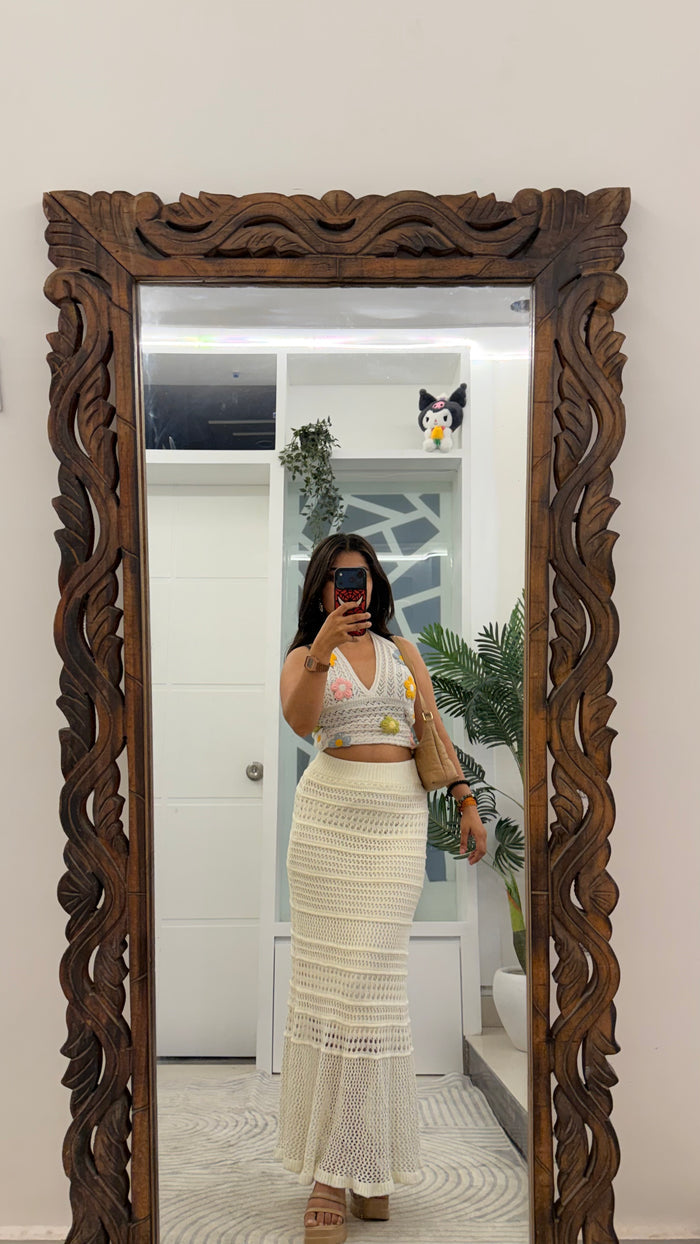 29 Classy crochet skirt 28-32 waist/l: 34