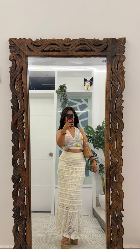 29 Classy crochet skirt 28-32 waist/l: 34