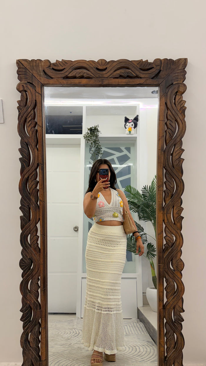 29 Classy crochet skirt 28-32 waist/l: 34