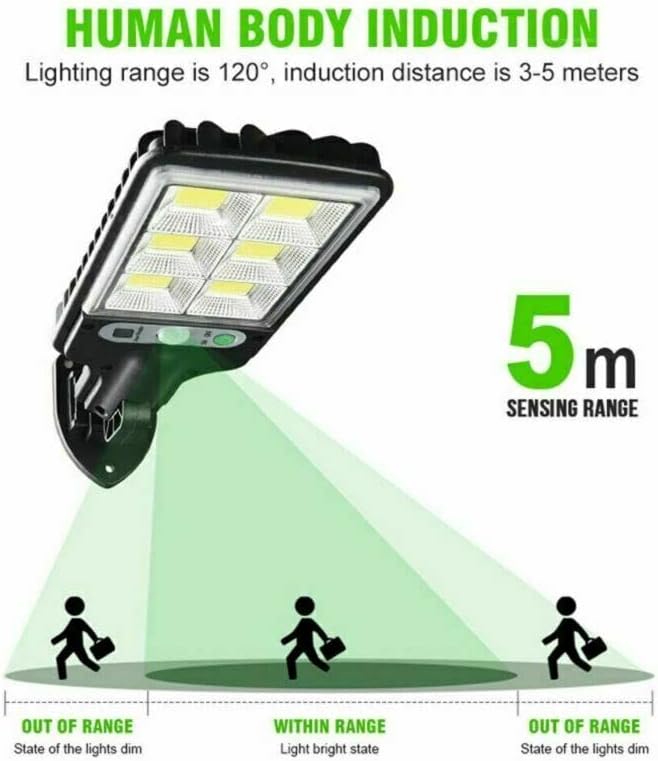 3 PCS Outdoor Solar LED Light
