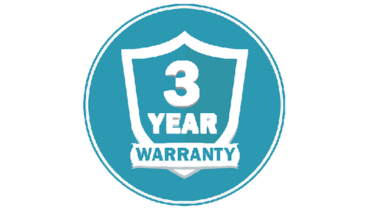 3 Year Warranty (67% of customers take this option)