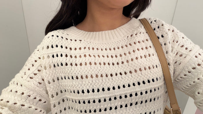 38 cute semiwinter top S-M