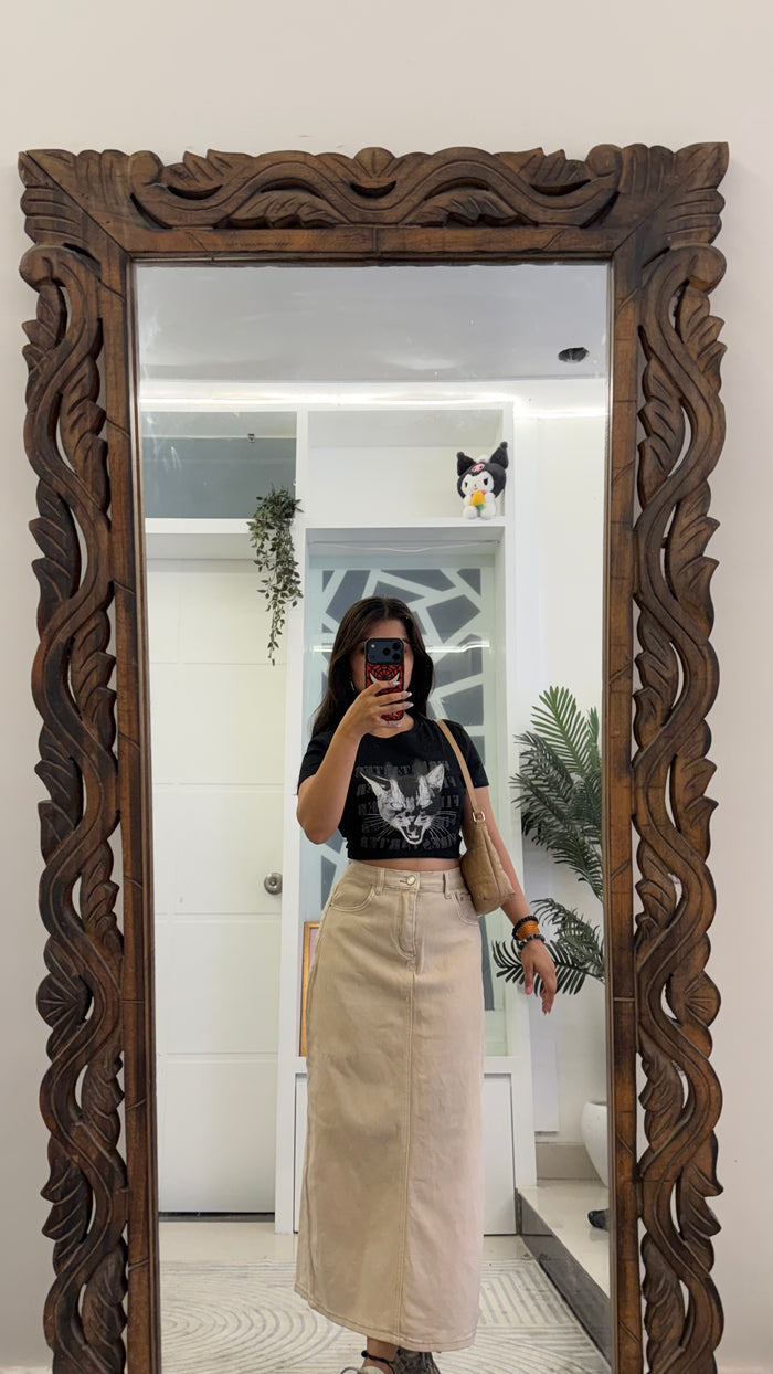 38 Pinterest Denim Skirt 30 waist/l:32