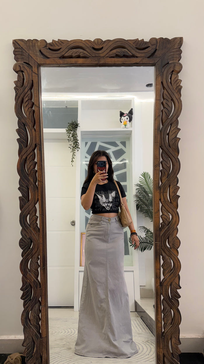 39 Pinterest Denim Skirt 28 waist/l:41