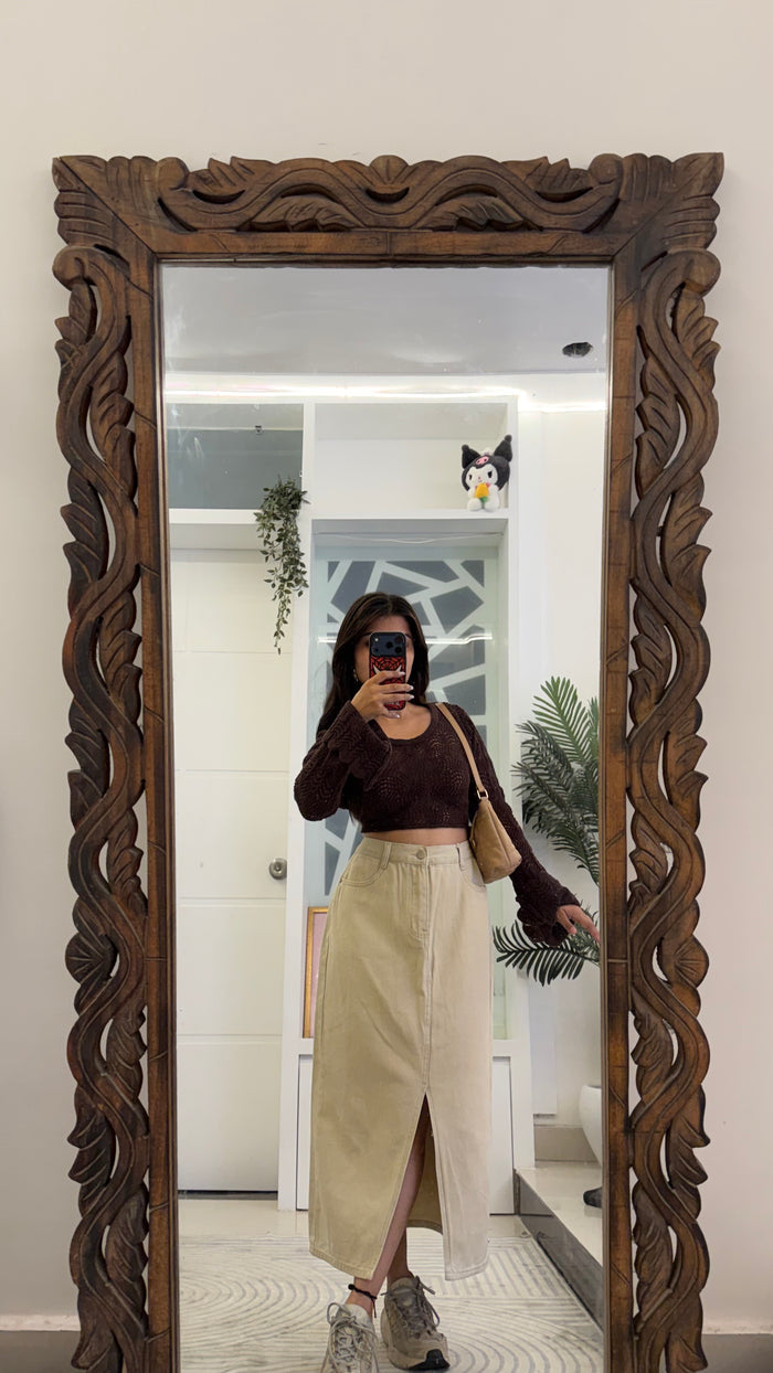 41 Denim Skirt 32 waist/l:32