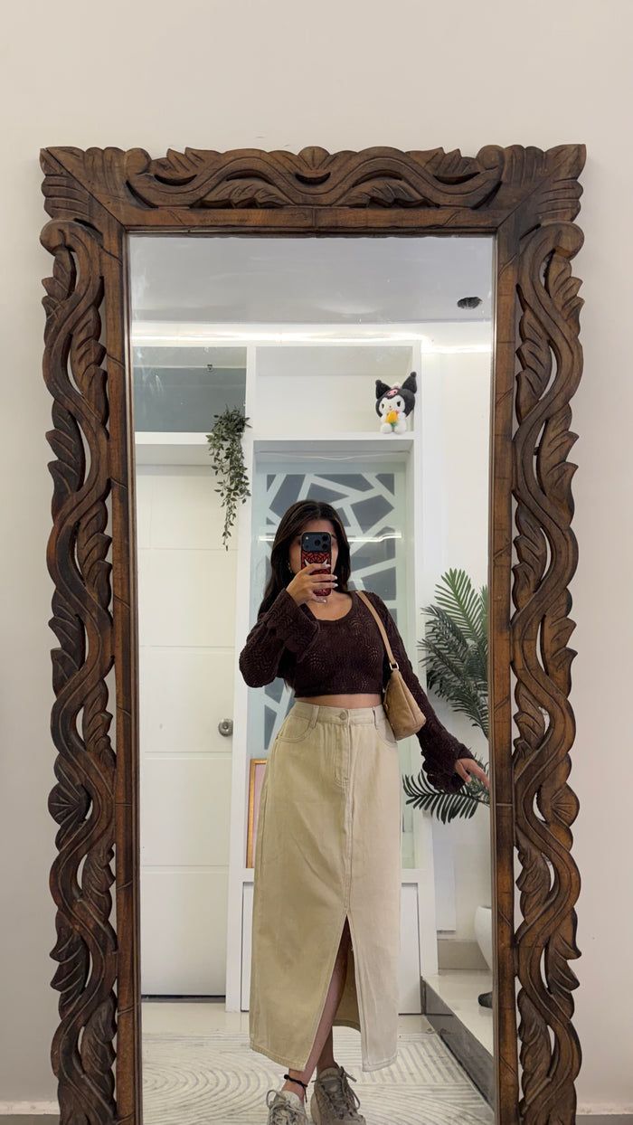 41 Denim Skirt 32 waist/l:32
