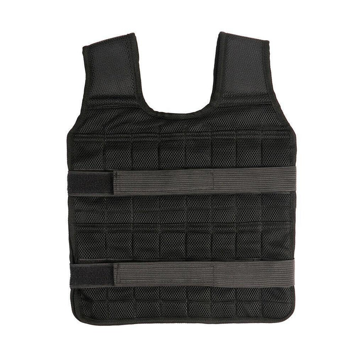 44 Pound Weighted Vest Workout Equipment | Adjustable Gym Training Empty Jacket - Until Times Up