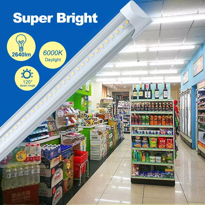 4FT 6 Pack LED Shop Light