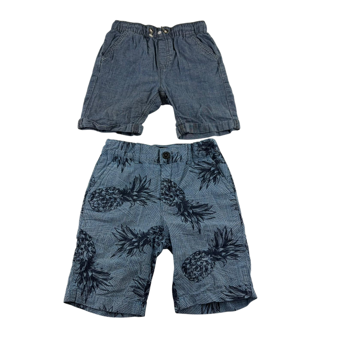 5-6 years blue shorts bundle