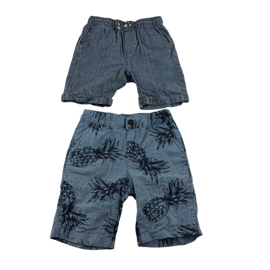 5-6 years blue shorts bundle