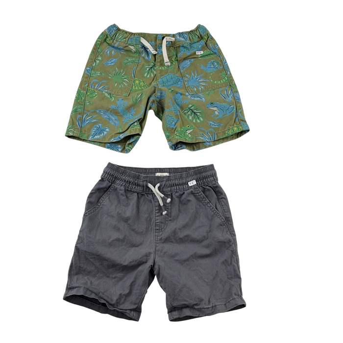 5-6 years green grey shorts bundle