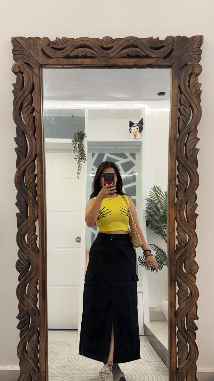 54 Pinterest Denim Skirt 30 waist/l:33