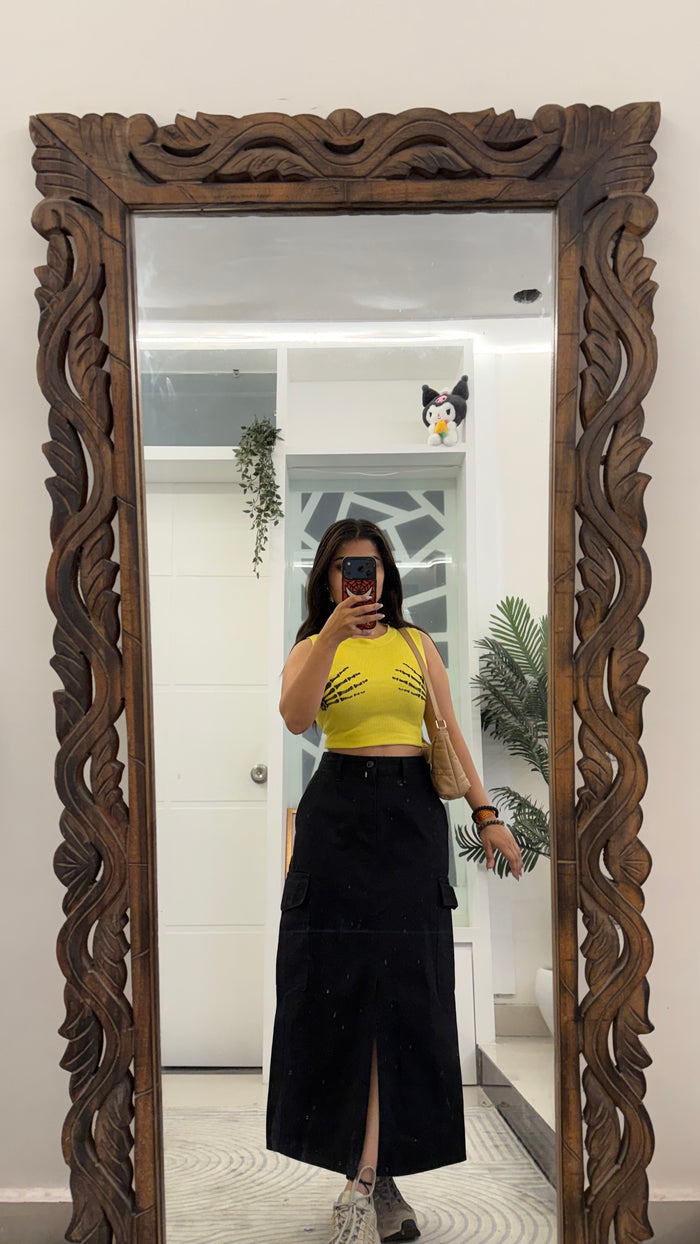 54 Pinterest Denim Skirt 30 waist/l:33