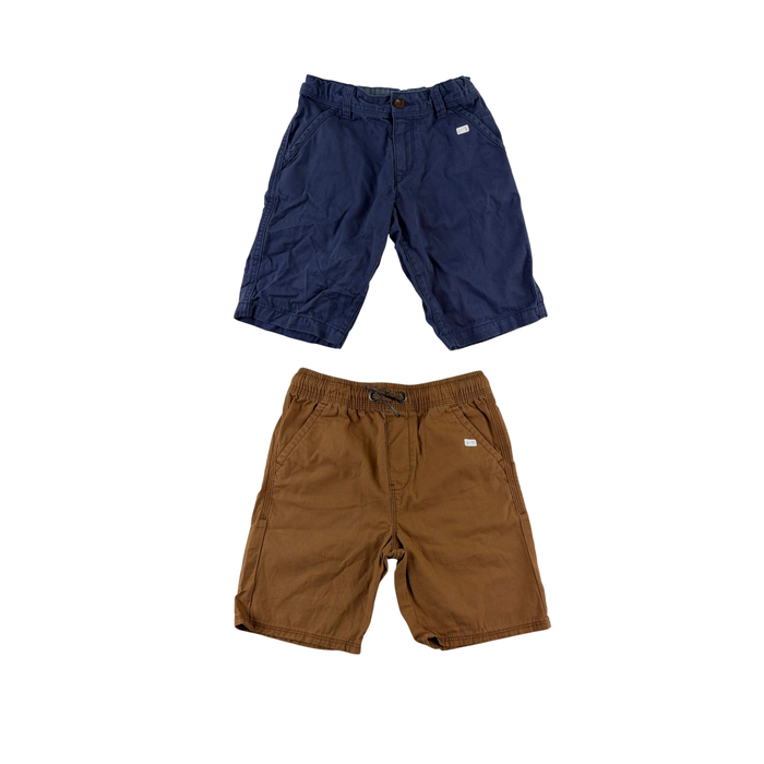 6-7 years navy brown shorts bundle