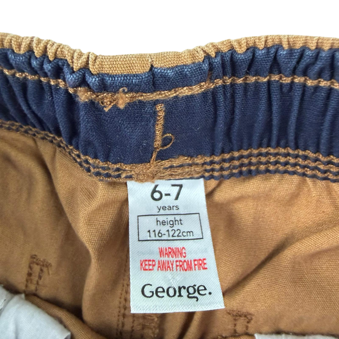 6-7 years navy brown shorts bundle